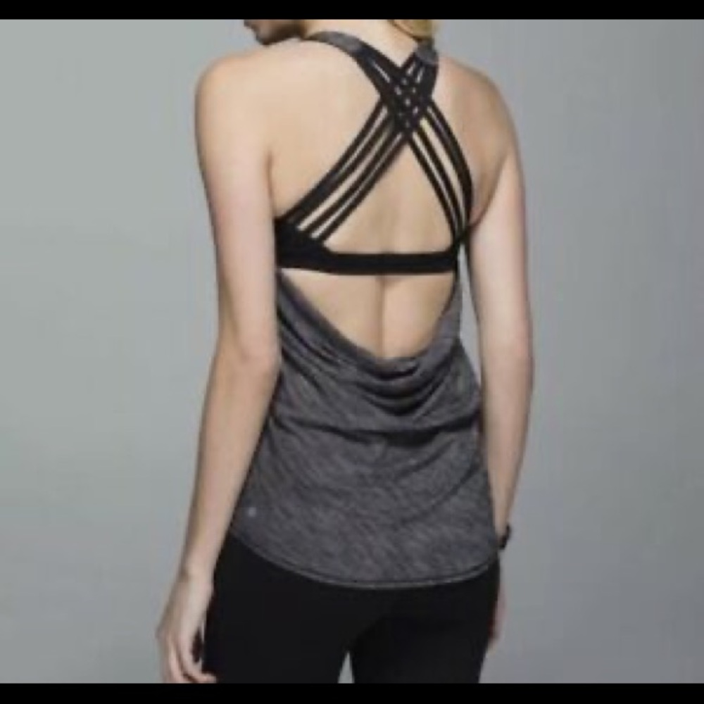 Lululemon tank top with built in bra